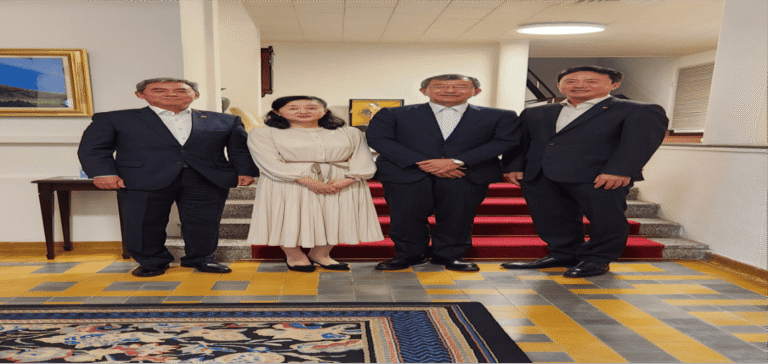 코참 손영일 회장, 최분도 수석부회장, 일본총영사관 초청 관저 오찬 간담회 가져