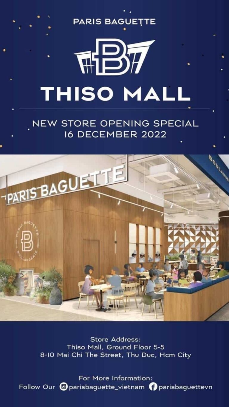 파리바게뜨, 베트남 11호점 출점… 크리스마스·연말 대목 노린다