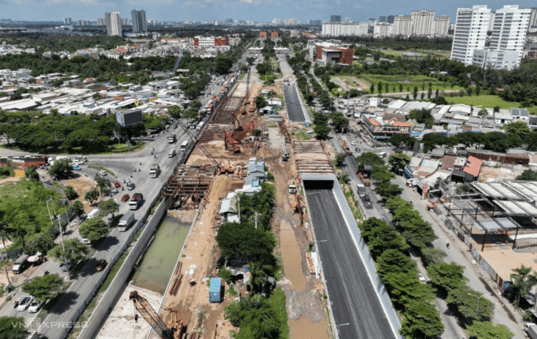 7군 지하차도 개통 임박