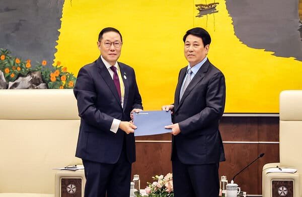 조현상 HS효성 부회장, 베트남 국가주석 만나 APEC 협조 요청