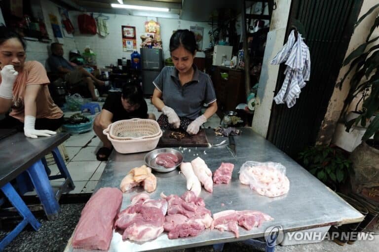 아프리카돼지열병 확산에…베트남, 식량 공급 차질 우려