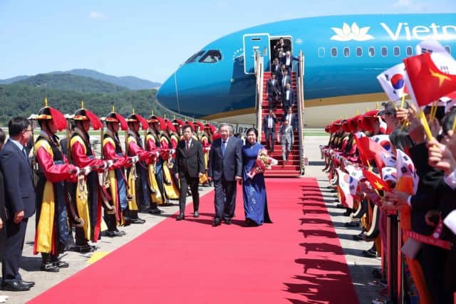 또 람 베트남 서기장 “韓은 최대 투자국” 국빈방문 시작