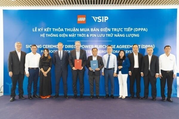 완구기업 레고 베트남공장, VSIP와 ‘태양광’ 전력구매계약 체결