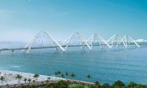 안장성, 2.8km 길이 해상교 착공…사업비 3.9조동(1.5억달러)