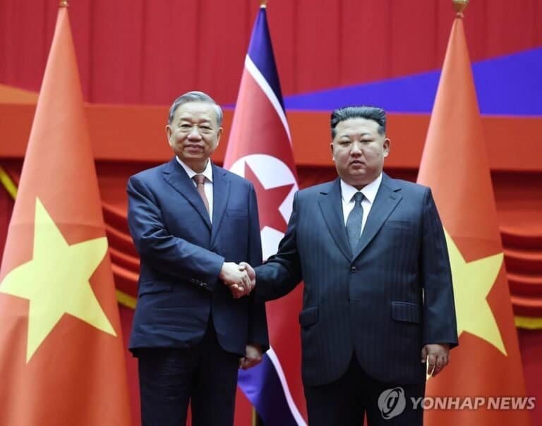 ‘베트남 1인자’ 럼 서기장 북한 국빈방문 개시…김정은과 회담