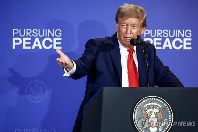 “트럼프, 노벨상 겨냥해 태국-캄보디아 평화협정식 주재 요구”