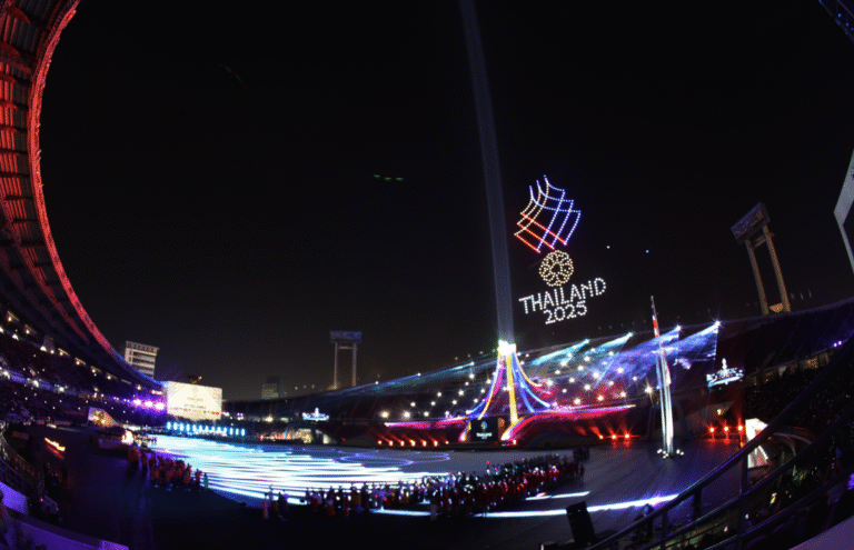 SEA Games 33 개막식에서 많은 사고 발생