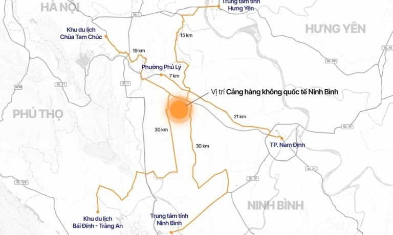닌빈 공항 계획 제안