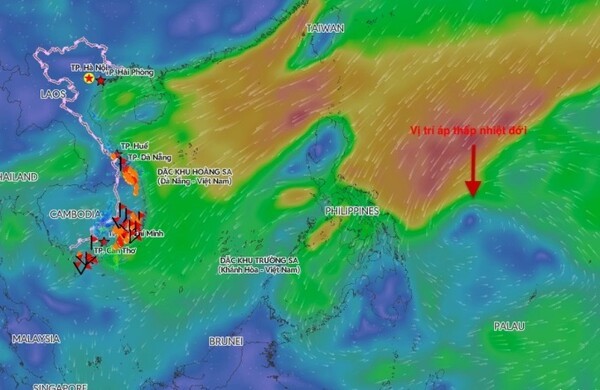 베트남, 16호 태풍 발생 임박…6~7일 남중국해 진입 예보