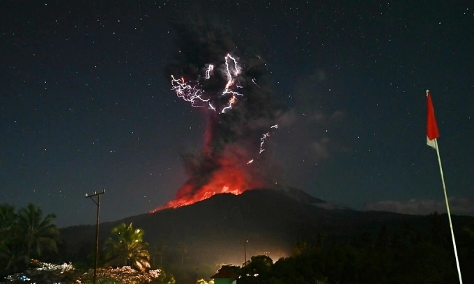 인니, 127개 활화산 위험지역 거주 1500만 명