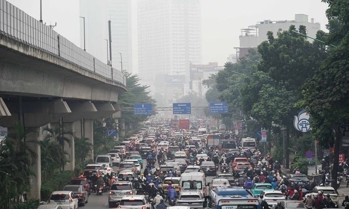 하노이, 차량 수 적음에도 불구하고 호치민시보다 심각한 대기오염 원인 분석