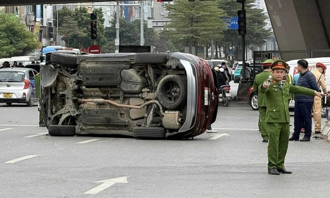 하노이서 마약 운전 다중 추돌 사고…43세 남성 구속