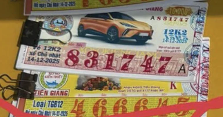 호치민시: 280억 동 로또 당첨