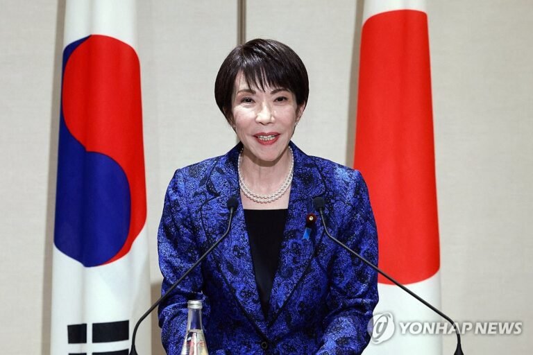 다카이치 총리, 한일-한미일 협력 촉구