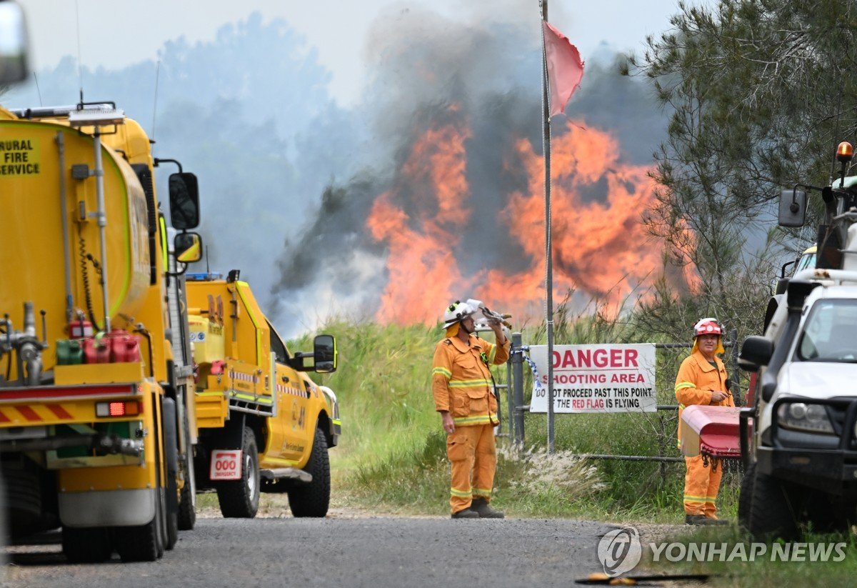 호주, 50도 육박 '극한 폭염'에 주민 대피