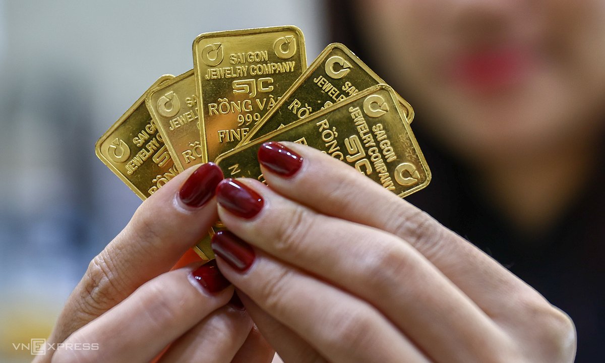 베트남 금값 하루 만에 1량당 28만 원 급등