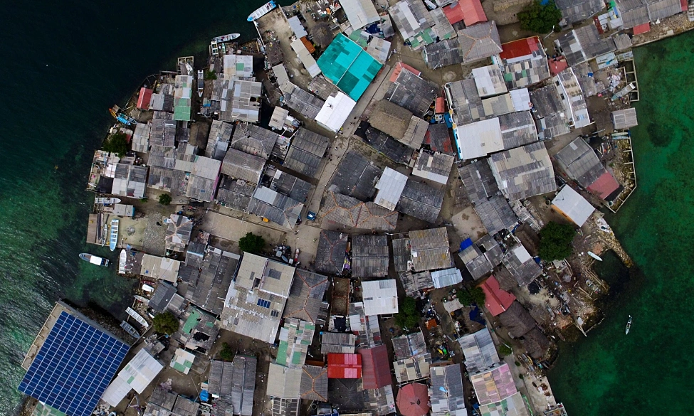 사고가 발생하지 않는 섬, 산타크루즈 델 이슬로떼(Santa Cruz del Islote)