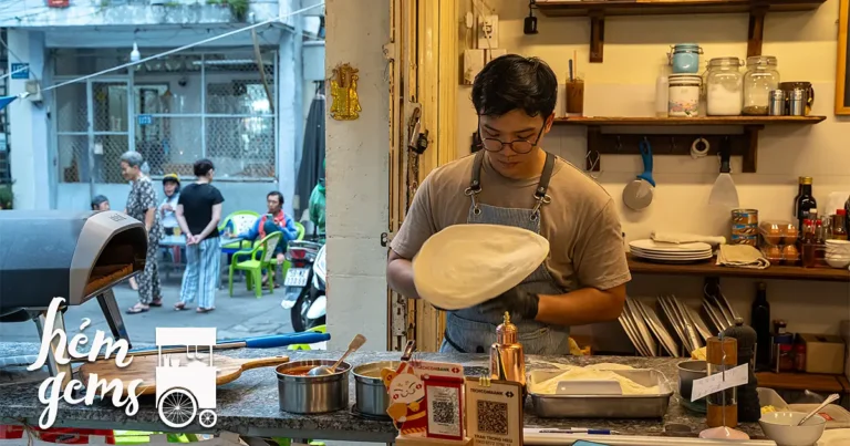 사이공 최고의 피자: 골목맛집에서의 경험
