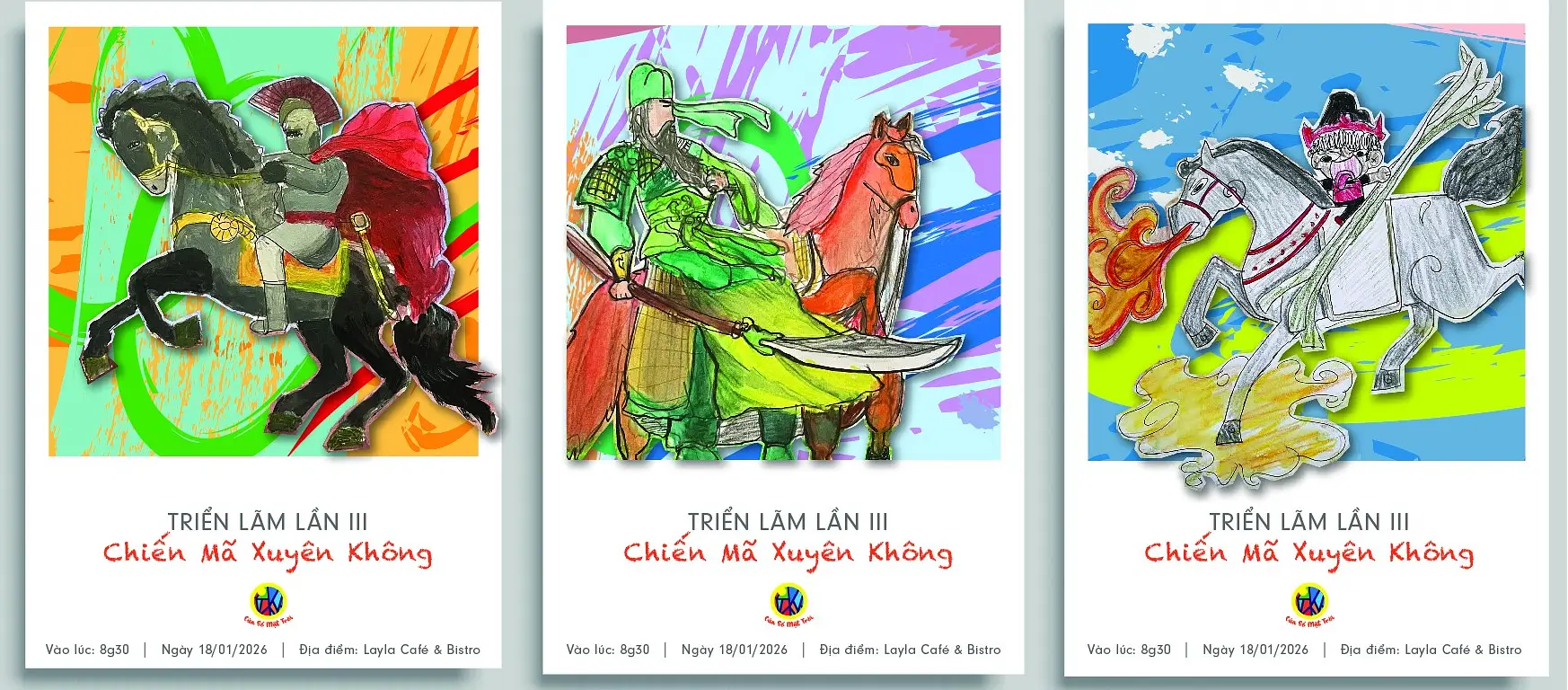 '전투의 시간여행' 전시회 @ 레일라 카페 & 비스트로