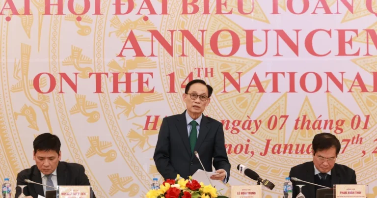 “제14차 전당대회, 국가 발전의 특별한 이정표가 될 것”