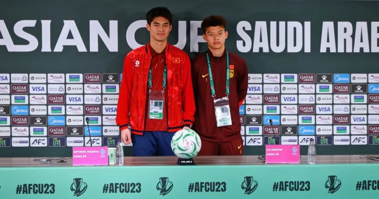 중국 수비수, U.23 베트남에 대한 자신감 표명