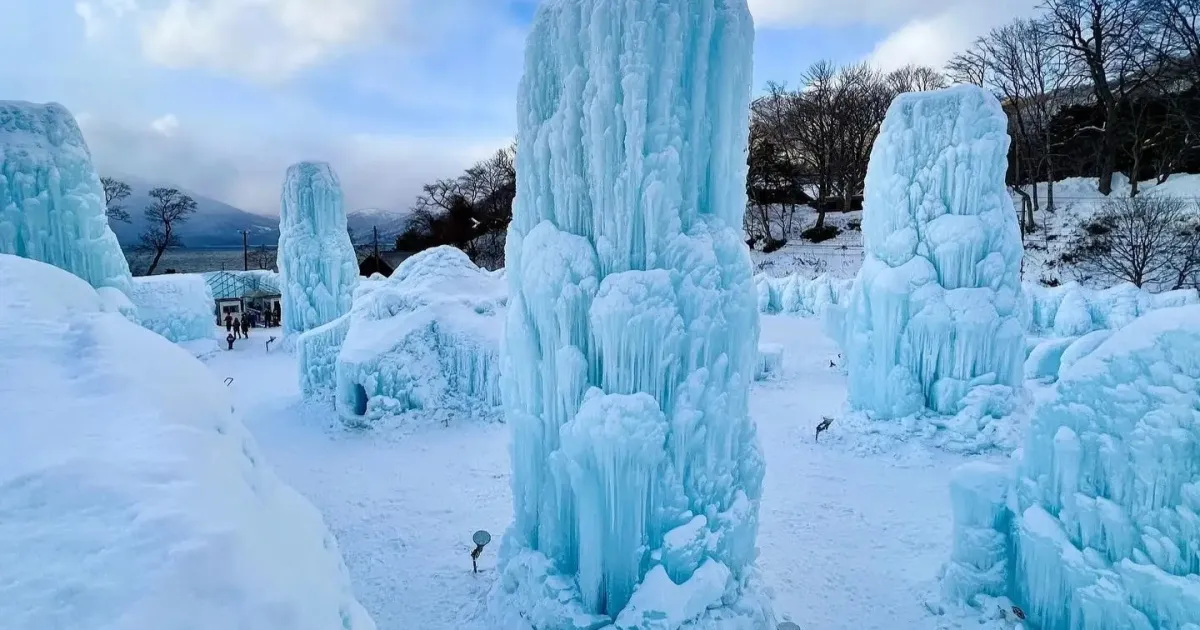 홋카이도, 아름다운 얼음 축제 개최