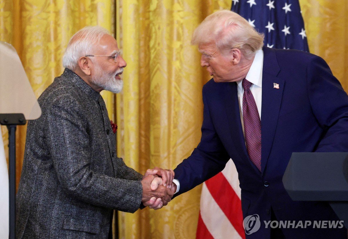 인도, 미국과 무역 합의 공동성명 발표 예정