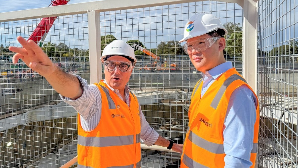 GS건설 허윤홍 대표, 호주 방문해 인프라 사업 점검