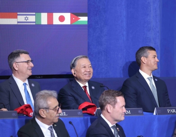 또 람(To Lam) 총비서, 가자 평화 이사회 개막 회의 참석... 베트남의 국제적 역할 확대