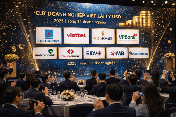 베트남, ‘연이익 10억 달러 이상’ 기업 11곳으로 증가