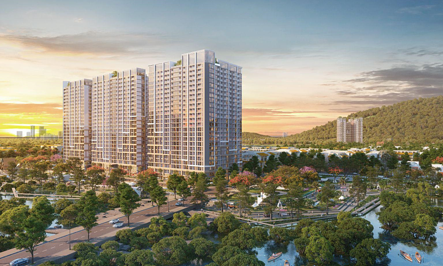 빈즈엉성 참 시티 '더 온센' 분구 투자 가치 주목... 일본식 온천 아파트 첫선