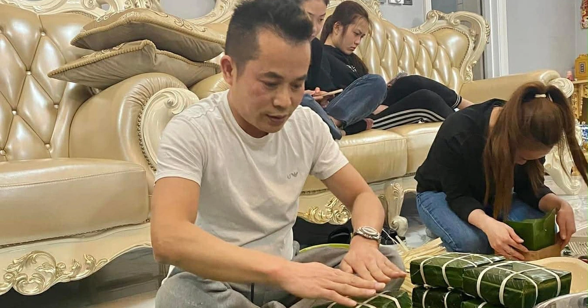 영국 거주 베트남 교민들 설맞이 바인쯩 제작 열풍…