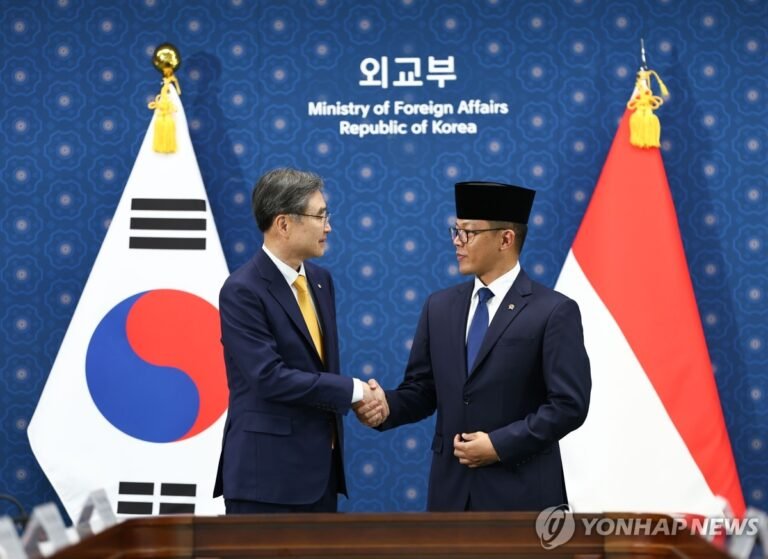 한국-인니 외교장관 통화…중동 정세 등 논의