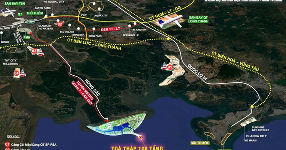 빈그룹, 껀저 매립지에 108층 초고층 빌딩 건설… 베트남 최고·세계 10위권 목표