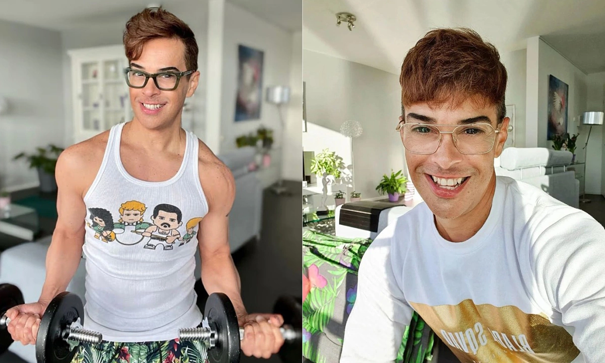 60대 앞둔 브라질 남성의 20대 외모 비결... 레몬 치아시드 워터와 19년의 절제