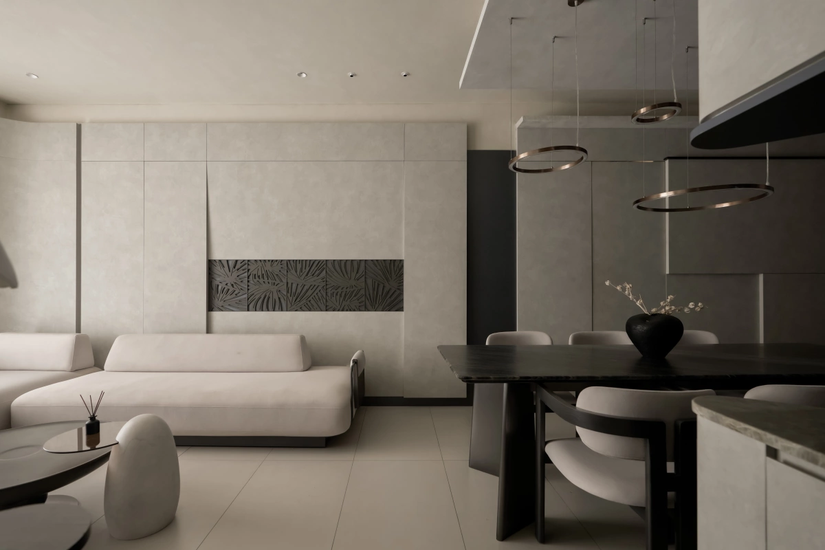 90㎡ 아파트의 변신… 그리스 시각 예술로 빚은 '도심 속 휴양지'