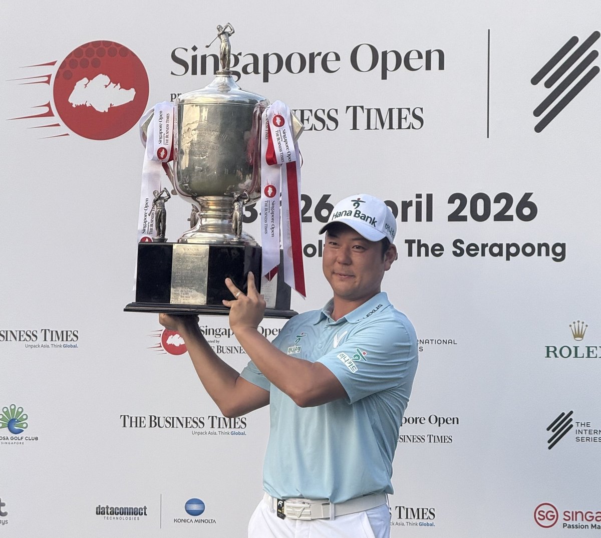 함정우, 아시안투어 싱가포르 오픈 우승…디오픈 출전권 획득