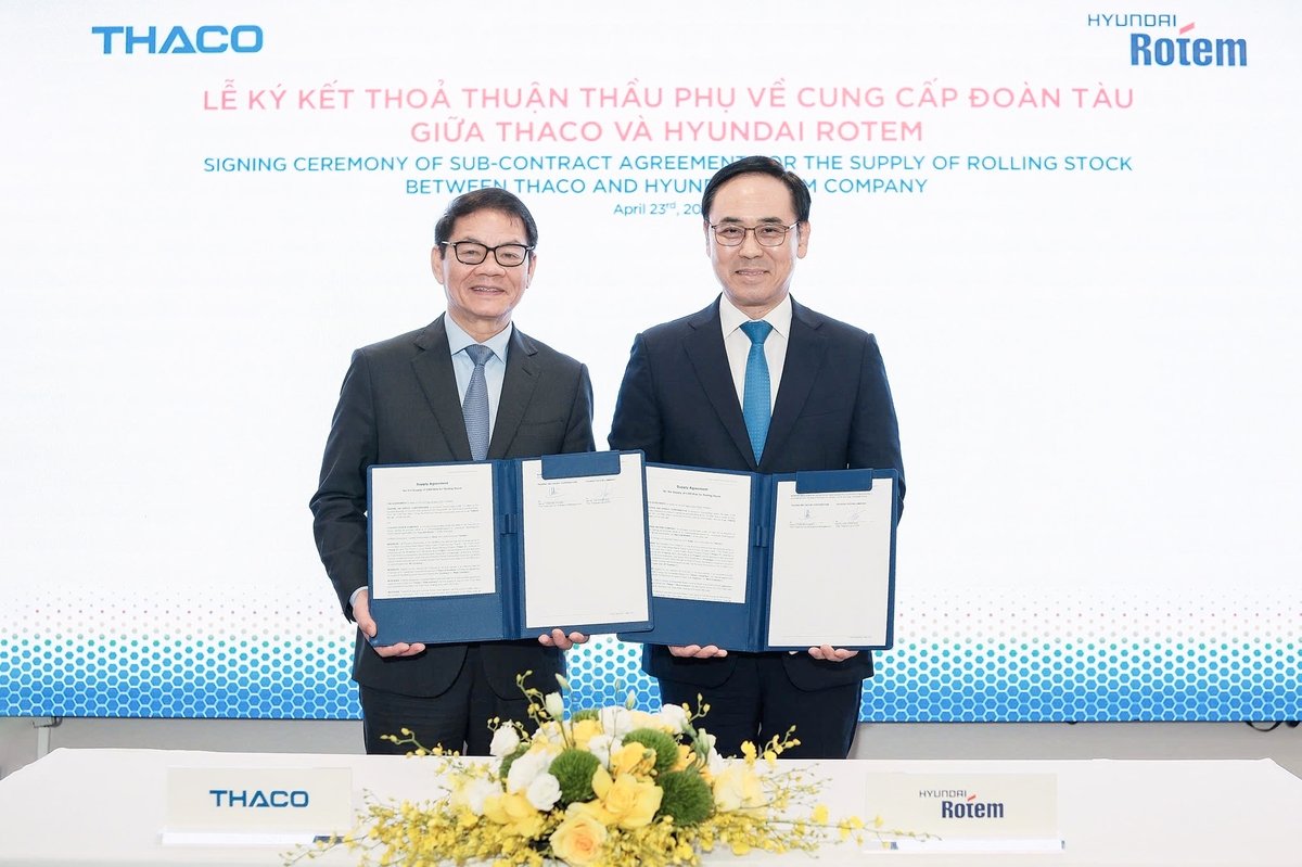 현대로템, 베트남 철도 사업에 무인전동차 공급…철도협력 확대