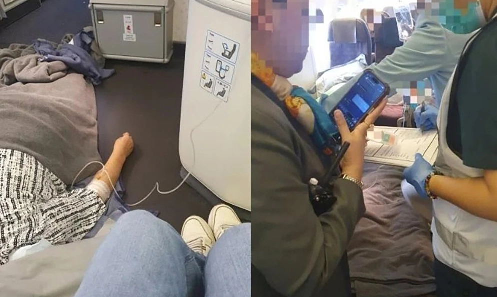 기내서 쓰러진 외국인 승객... 필리핀행 비행기 탔던 한국 의사들이 살렸다