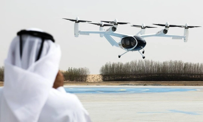 두바이, 세계 최초 '플라잉 택시' 스테이션 완공… 연간 17만 명 수송 규모