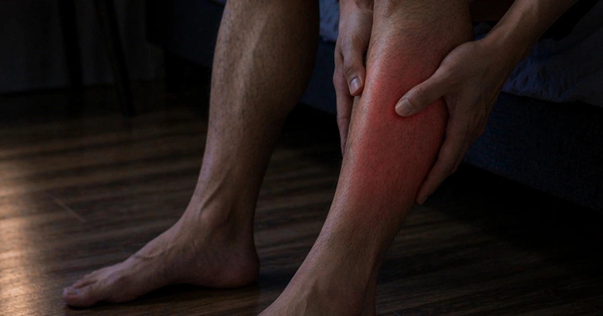 밤마다 찾아오는 다리 통증... 당뇨병 예고하는 4가지 위험 신호