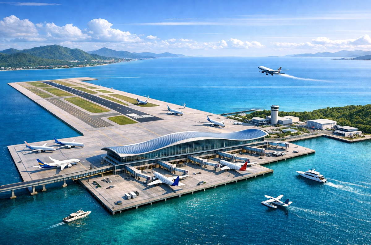 베트남 최초 ‘해상 공항’ 들어선다… 반퐁(Van Phong) 국제공항 건설 본격화