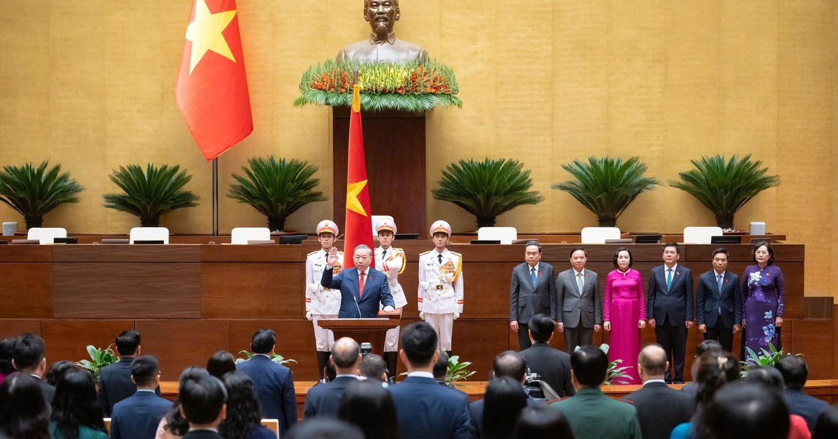 세계 각국 정상, 또 럼 총비서 겸 국가주석 당선에 축전...