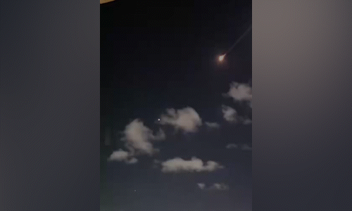 이스라엘 방공망 따돌리는 이란 미사일 영상 공개... 기동형 재진입체 기술 투입