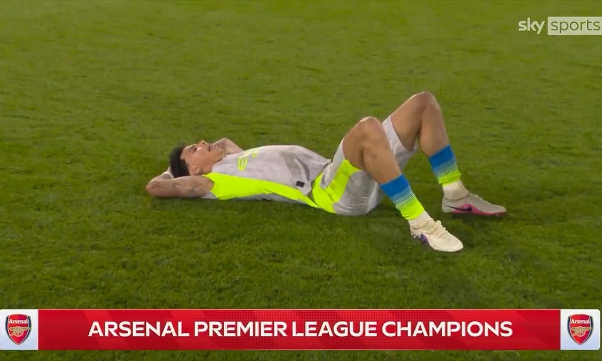 맨시티, 본머스와 1-1 무승부…아스널, 21년 만의 EPL 우승 확정
