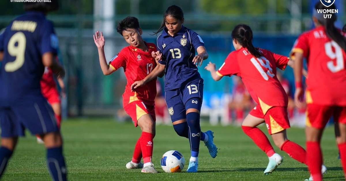 베트남 여자 축구 U-17, 태국과 극적 무승부…태국 언론 