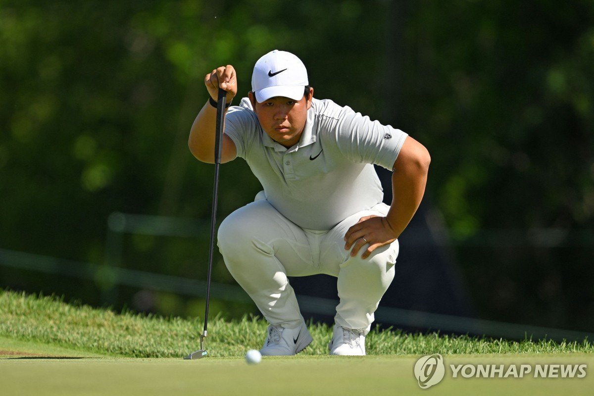 김주형, PGA 캐나다 오픈 3R 공동 32위로 상승
