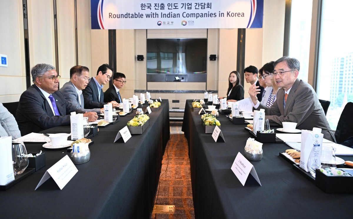 외교부, 한국 진출 인도기업 간담회 첫 개최