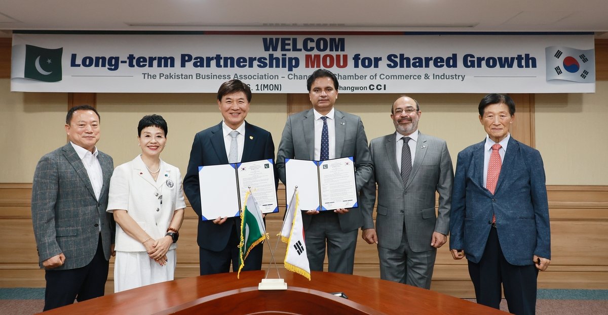 창원상의·파키스탄비즈니스협회, 경제·산업 협력 강화 협약