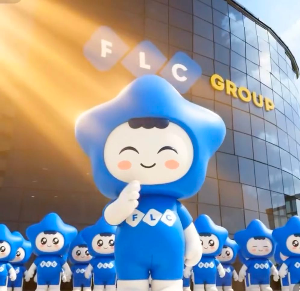 FLC 그룹 창업주 찐 반 뀌엣, 브랜드 공식 마스코트 '베 사오 사인' 공개…“신뢰와 도약 상징”